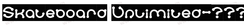Skateboard Unlimited字体转换